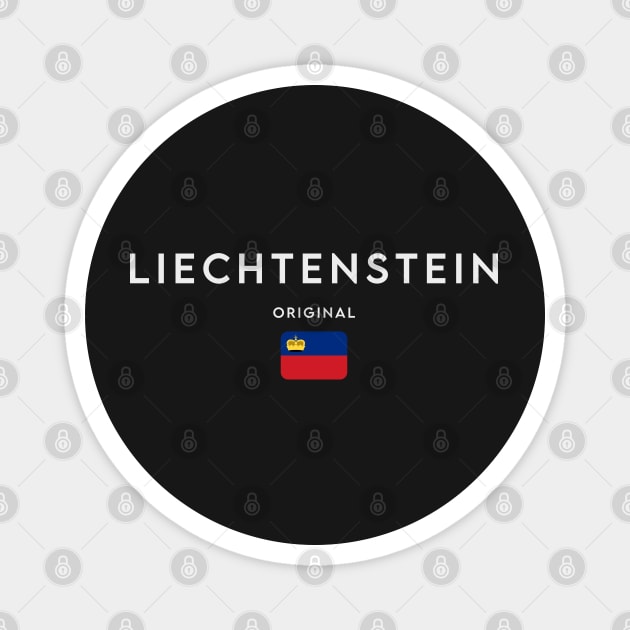 Liechtenstein flag Magnet by eka123